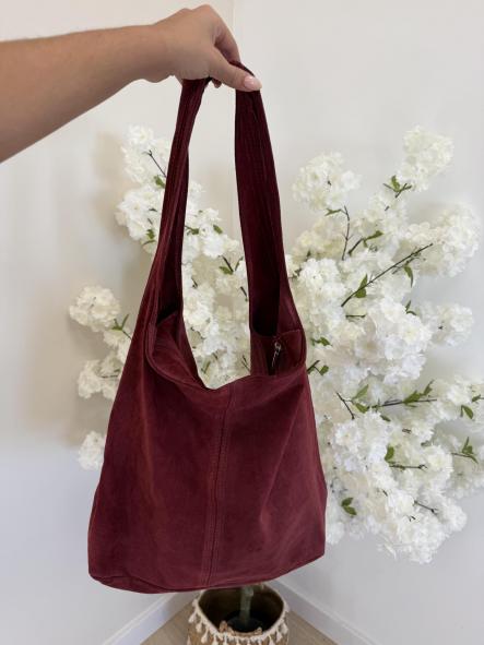 Bolso Ante Granate
