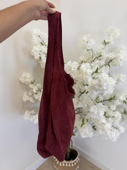 Bolso Ante Granate [1]