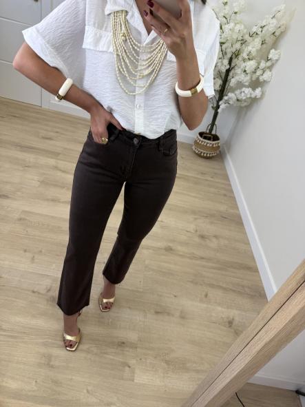 Jeans Flare Chocolate  [4]