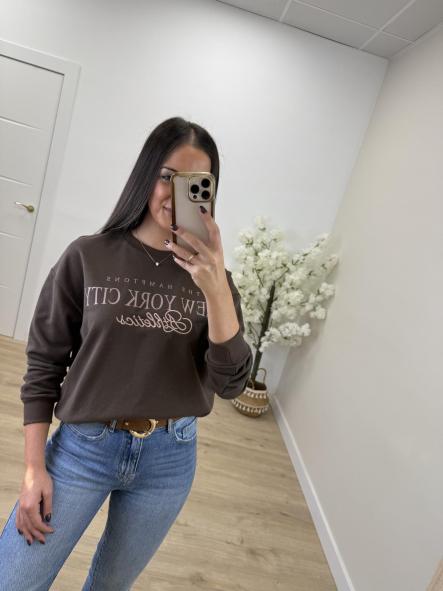 Sudadera Chocolate New York [0]