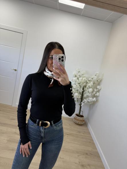 Jersey Básico Negro [0]