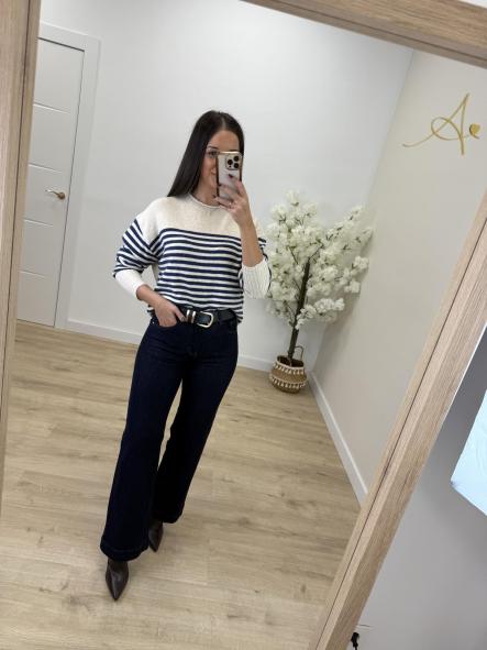 Jeans Wide Leg Etiqueta Roja [3]