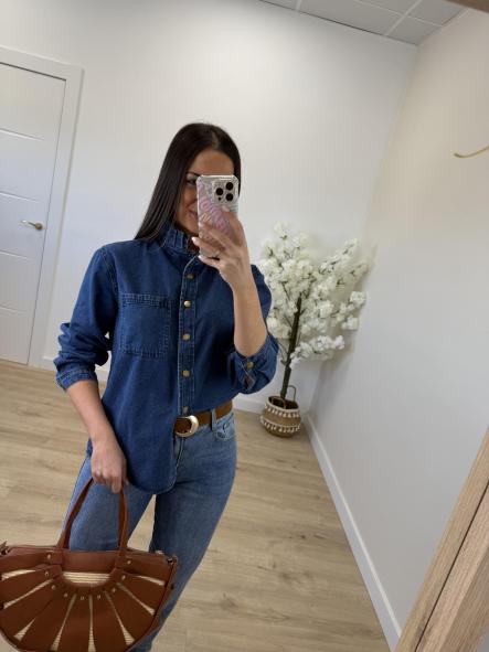 Camisa Chic Denim [0]