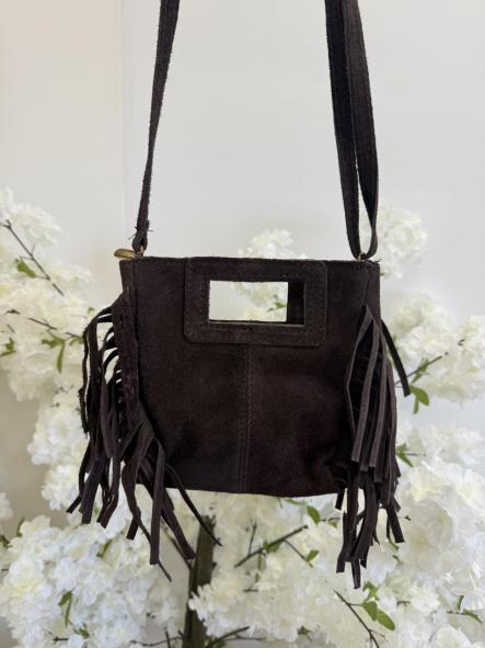 Bolso Mini Piel Chocolate [2]