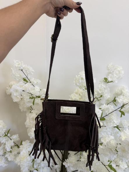 Bolso Mini Piel Chocolate [3]