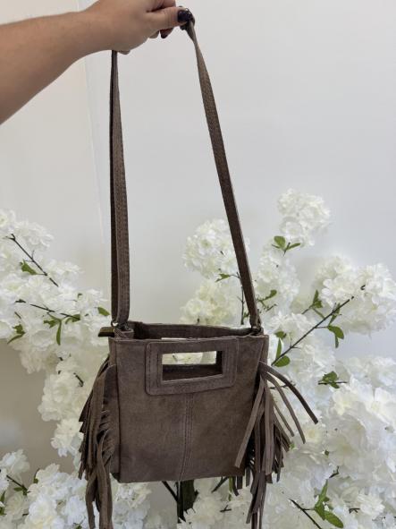 Bolso Mini Piel Camel [4]
