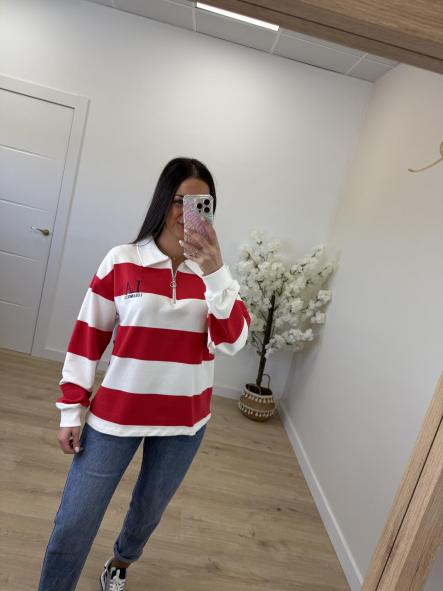 Sudadera Polo L.A Roja [1]