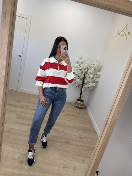 Sudadera Polo L.A Roja [2]