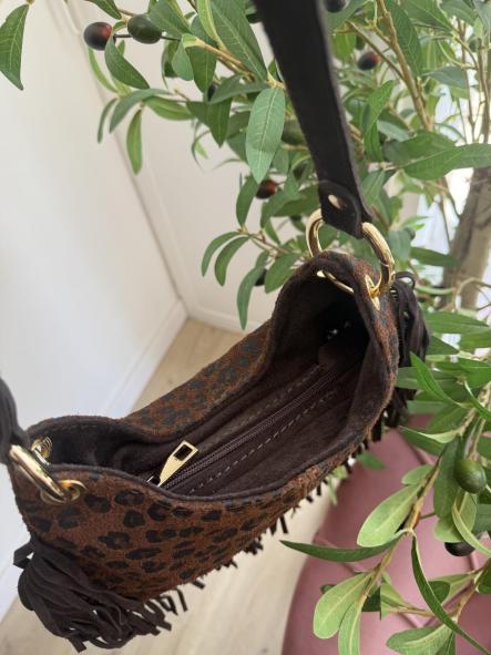 Bolso Leopardo Flecos [2]