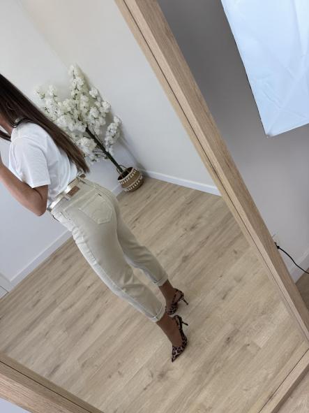 Jeans Mom Fit Camel  [5]