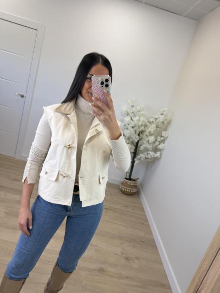 Chaleco Romería Beige [0]