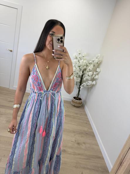 Vestido Azul Amaya  [3]