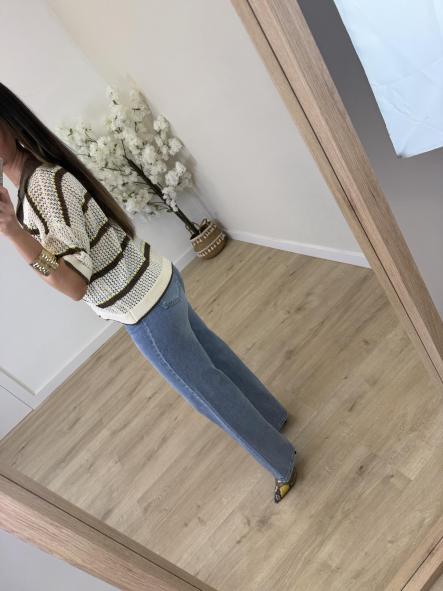 Polo Crochet Chocolate [3]