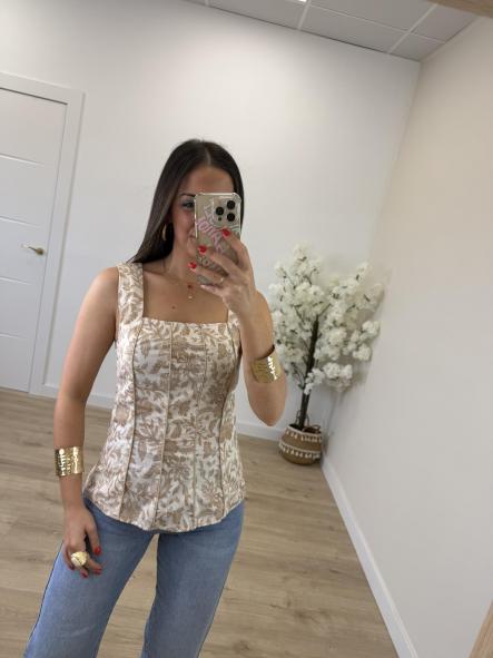 Top Casilda Beige [0]