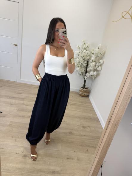 Pantalón Bambula Marino [7]