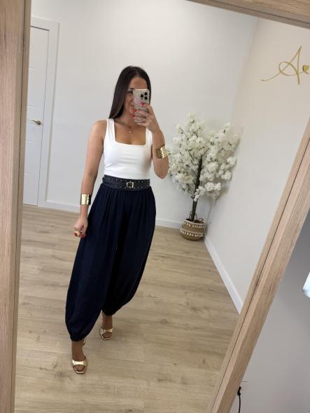 Pantalón Bambula Marino