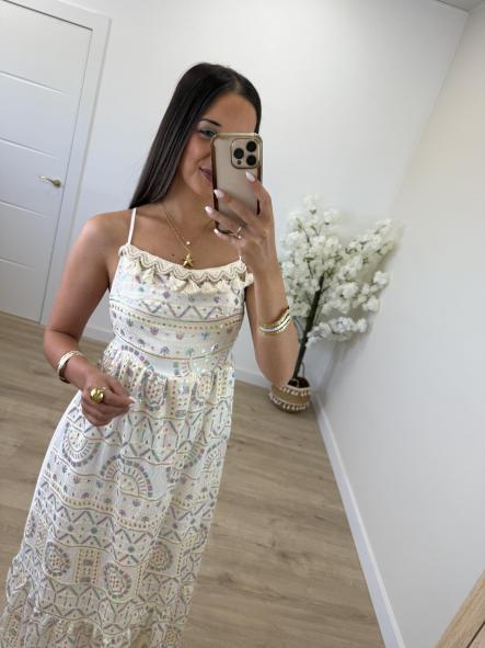 Vestido Crudo Luz
