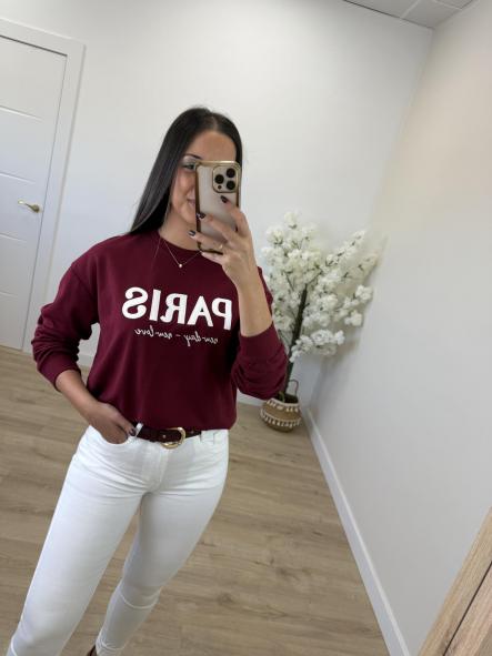 Sudadera Granate París [0]