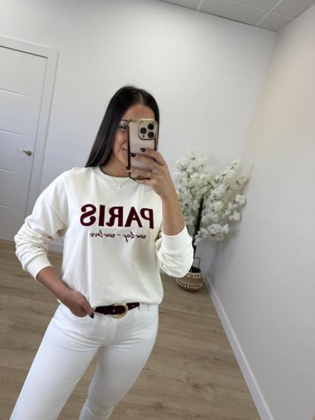 Sudadera Beige París