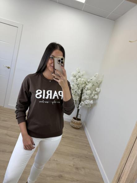 Sudadera Chocolate París [2]