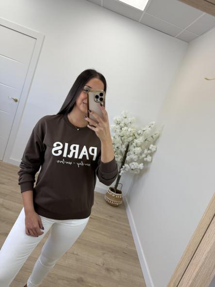 Sudadera Chocolate París [1]