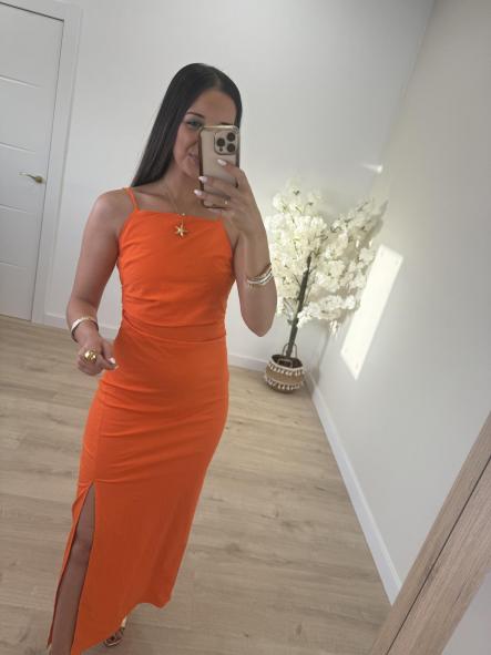 Vestido Naranja