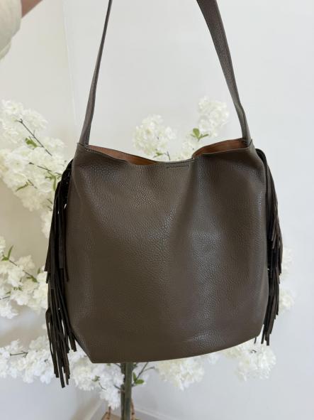 Bolso Kaki Flecos [2]