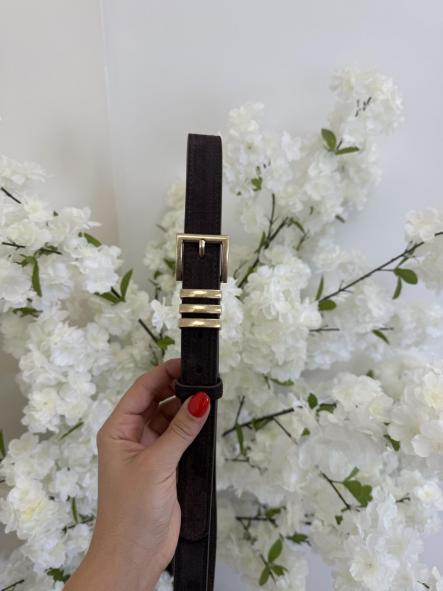 Cinturón Regi Chocolate Antelina [0]