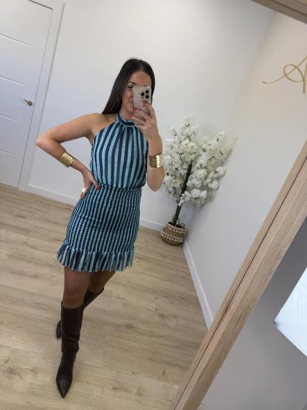 Vestido Roma Turquesa [1]