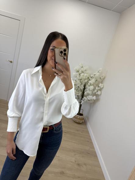 Camisa Botonadura Blanca