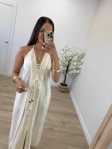 Vestido Celia Blanco