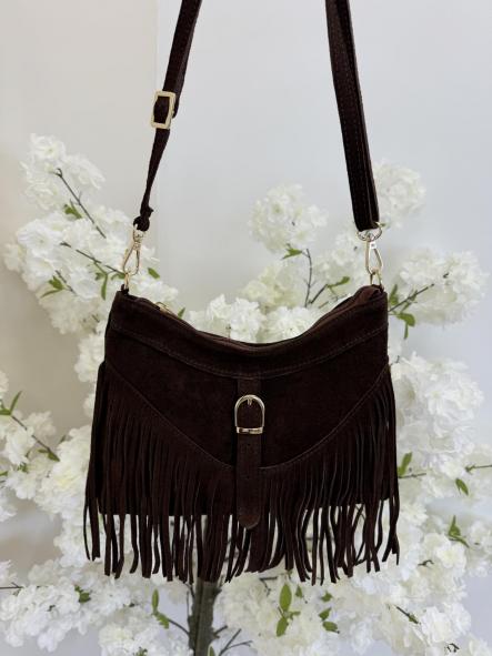 Bolso Chocolate Flequitos [0]