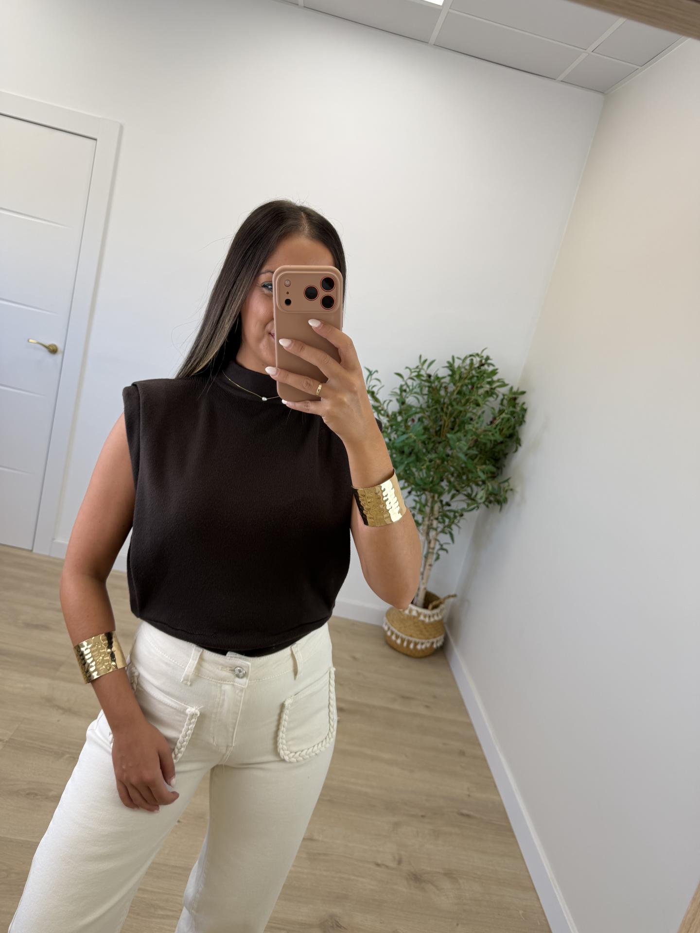 Top Halter Chocolate