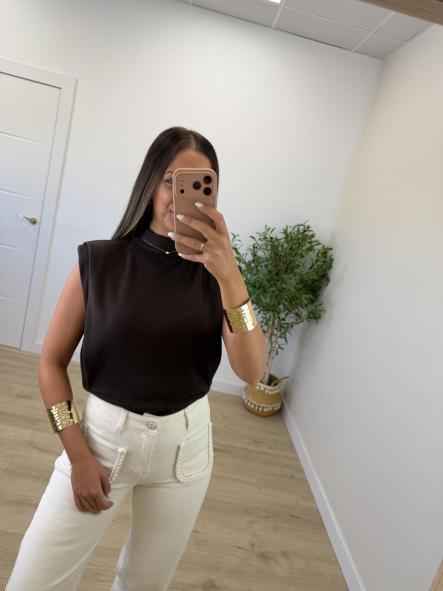 Top Halter Chocolate