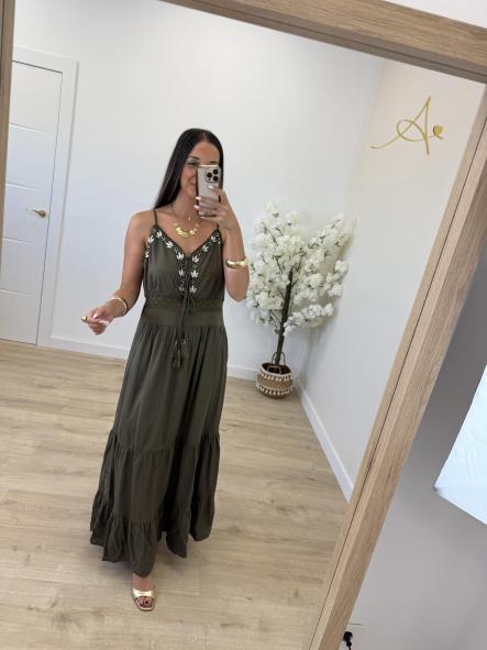 Vestido Egipto Kaki [2]