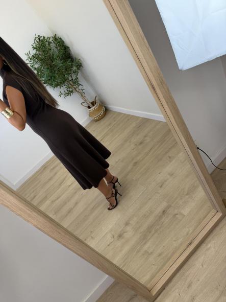 Vestido Chocolate Halter [3]