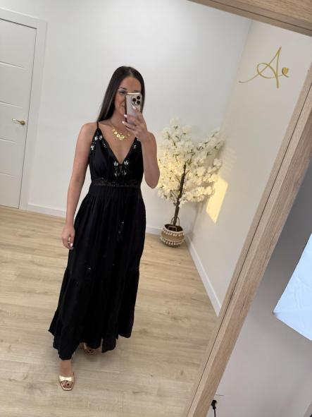 Vestido Egipto Negro  [1]