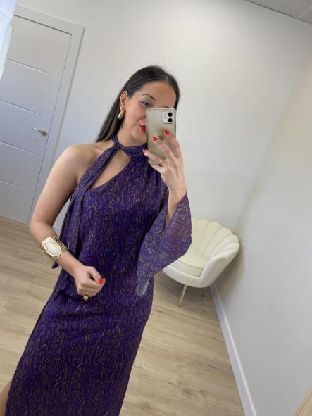 Vestido Estelar Morado 