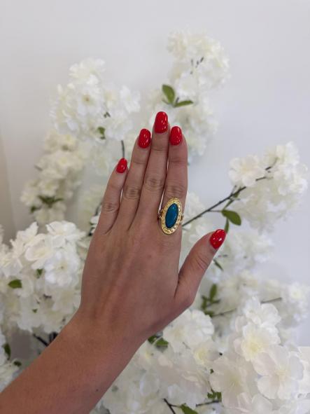 Anillo Tenerife Azul [0]