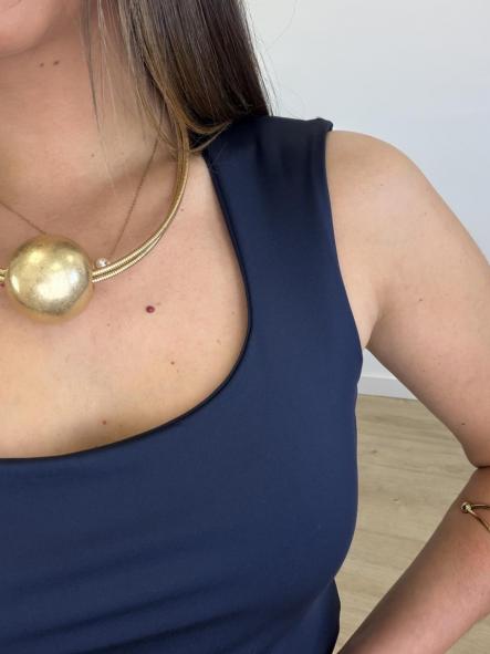 Colgante Bola Dorado [1]