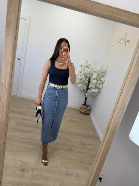 Falda Denim Midi [3]