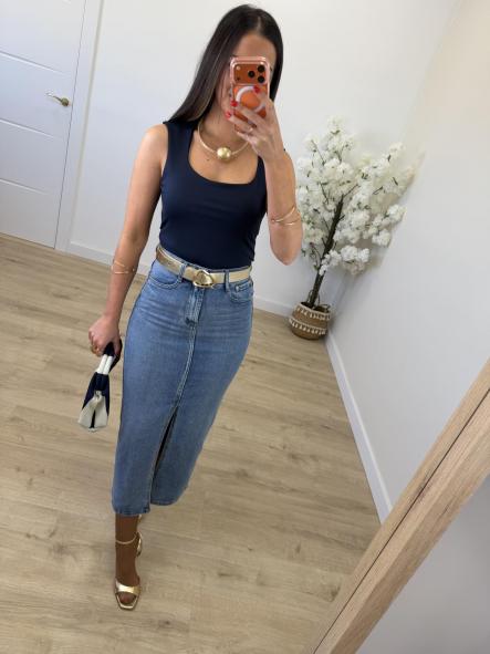 Falda Denim Midi [4]