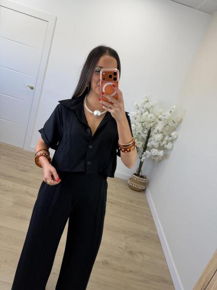 Conjunto Camisero Negro