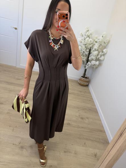Vestido Armonía Chocolate [1]