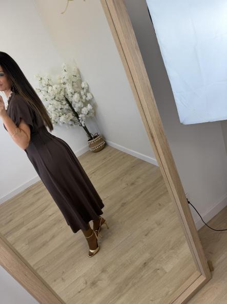 Vestido Armonía Chocolate [3]