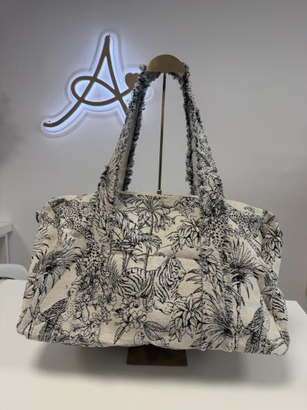 Pack 4 Bolsos Amazonas Negro y Beige  [2]