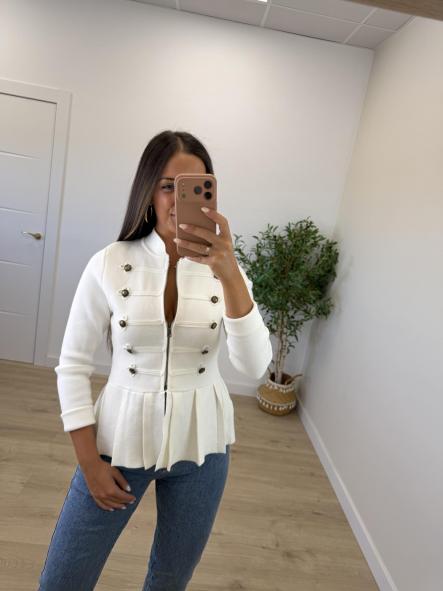 Chaqueta Napoleón Blanca [0]