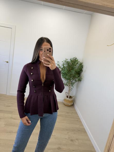 Chaqueta Napoleón Granate [3]