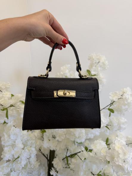 Bolso Hemmy Chocolate 100% Piel