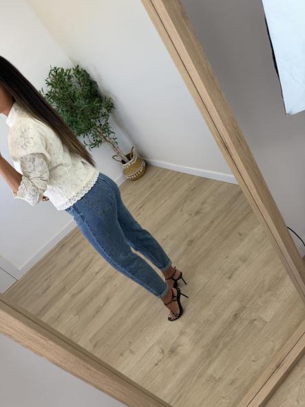 Camisa Encaje Beige [5]